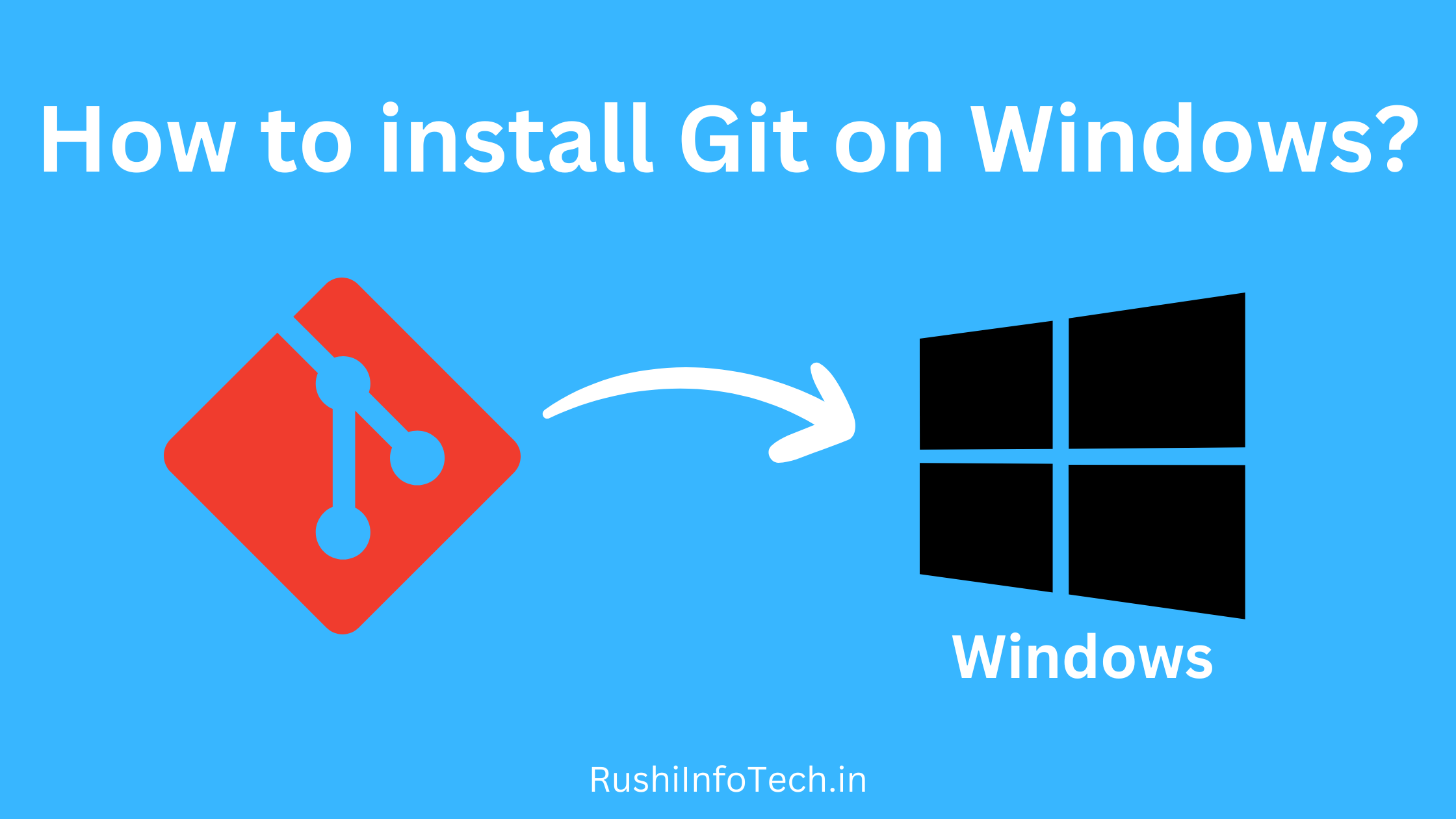 Let's see the steps of " How to install Git in Windows "