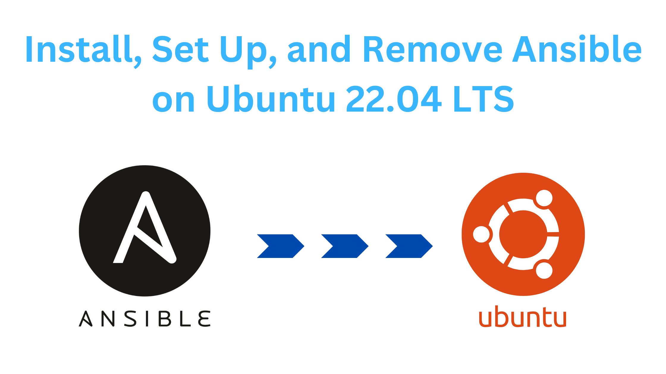 How to install and Uninstall Ansible o Ubuntu 22.04 LTS
